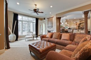 Beautifully furnished family room
